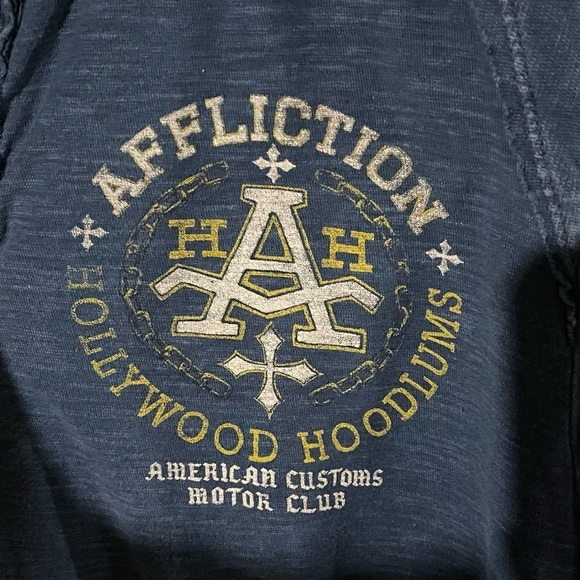 Affliction Shirt M - Picture 3 of 6